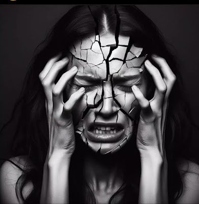 Stress and the Human Body Person experiencing physical symptoms of anxiety including stress, fatigue, headaches, and chest discomfort.