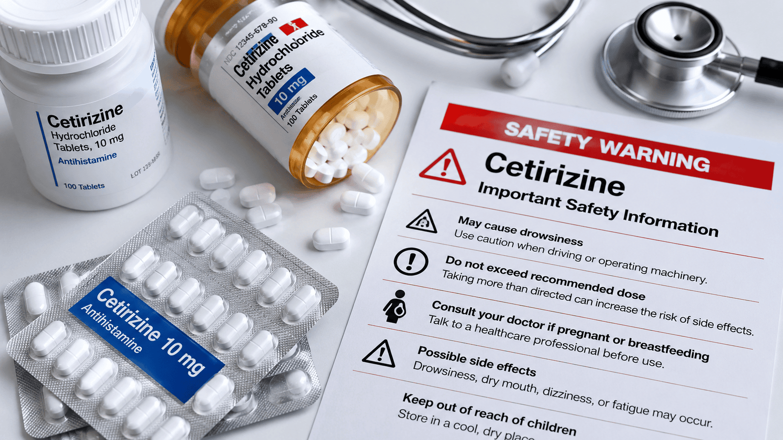 allergy medication recalled 2026 cetirizine hydrochloride