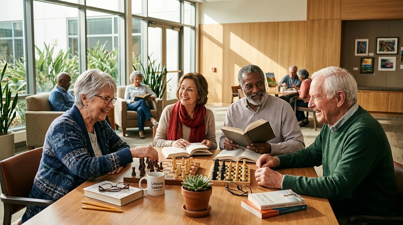 Healthy ageing brain health social connection and lifelong learning